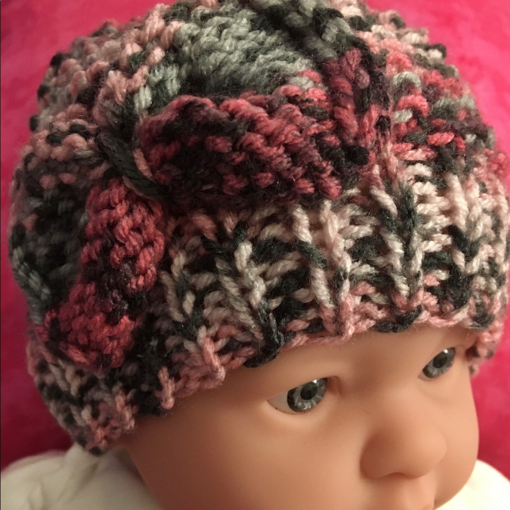 Hand Knit Baby Afghan Set by NanaBee Knits